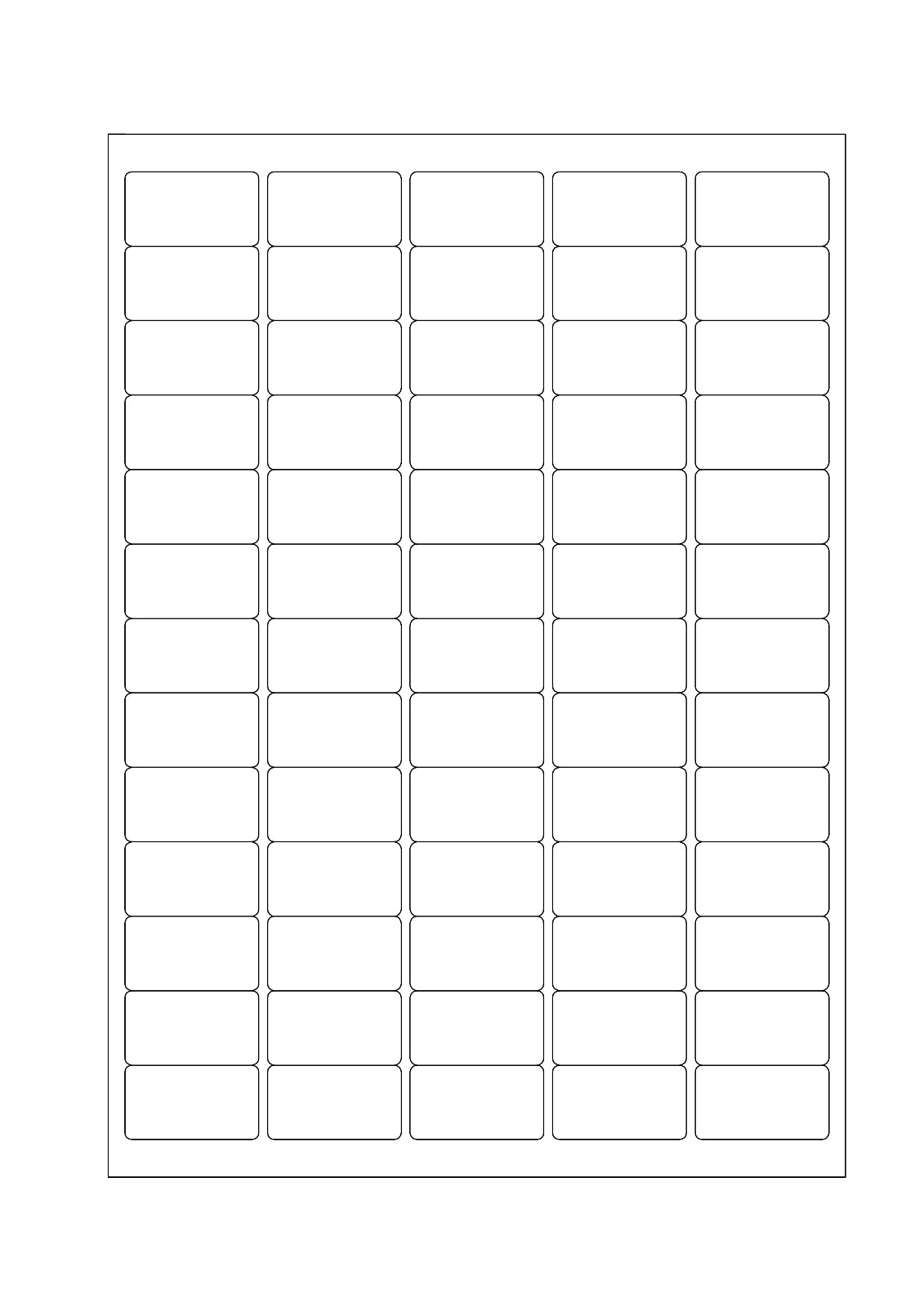 A4 Labels 65-up